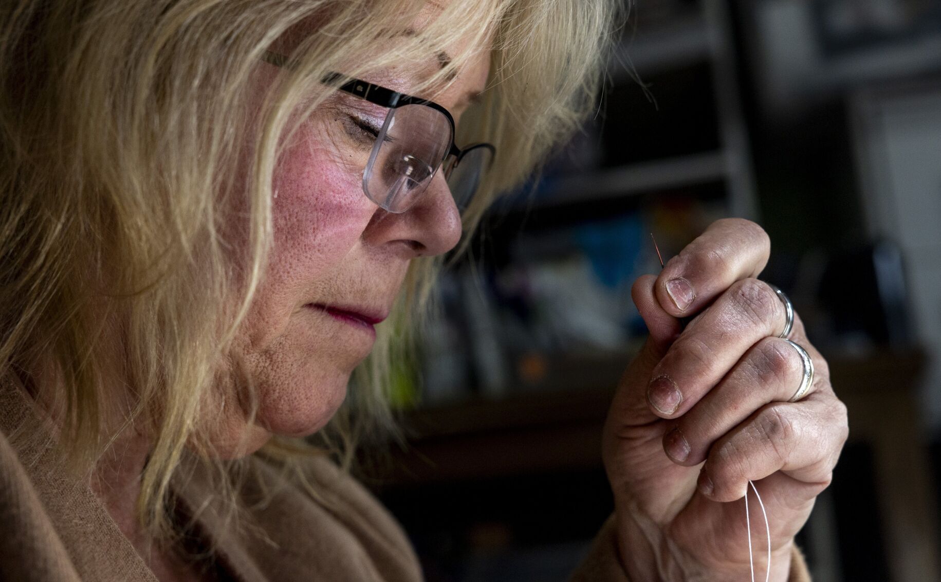 Kathy Nudeau re-creates clothing styles from centuries past